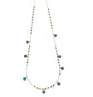Collana Io & Te  Donna in Argento Apatite CLLAR2VEDO